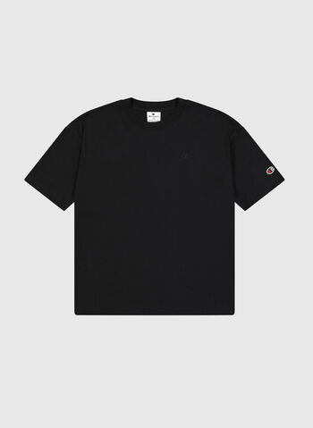 T-SHIRT ICON TONAL OVERSIZE, KK001 BLK, small