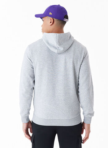 FELPA NBA LAKERS FULL ZIP, GREY, small