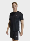 T-SHIRT 3 STRIPE BASE, - BLK, thumb