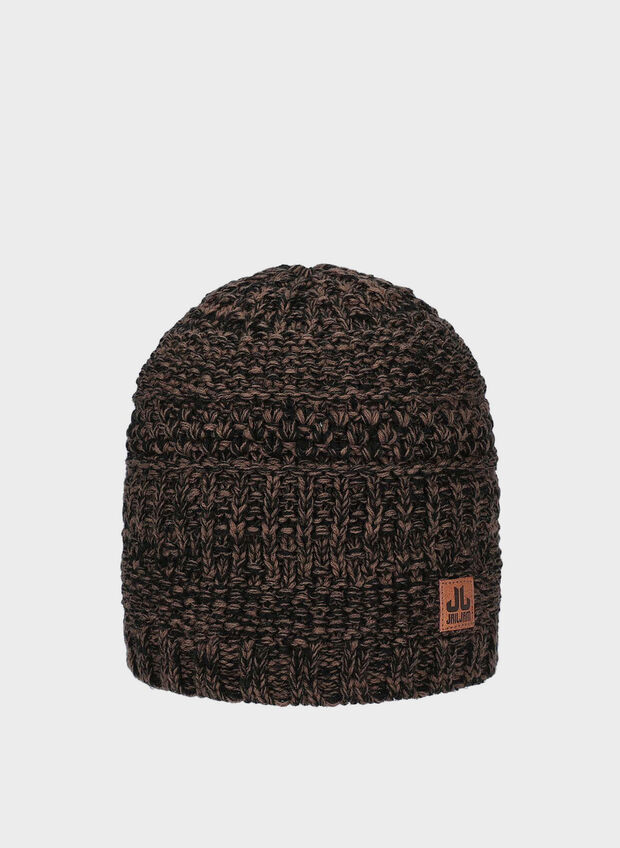 CAPPELLO IN MAGLIA GREENWICH, 046 BROWN, large