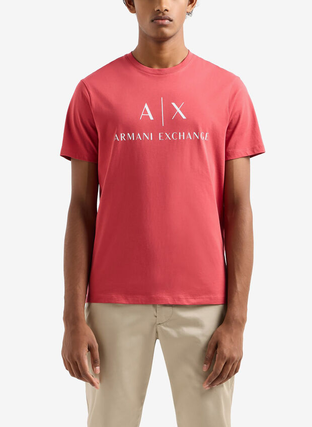 T-SHIRT LOGO FRONTALE, U5059 RED, large