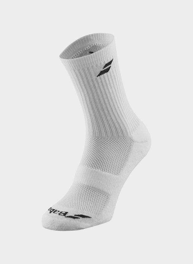 CALZA 3 PAIA UNISEX, 1000 WHT, large