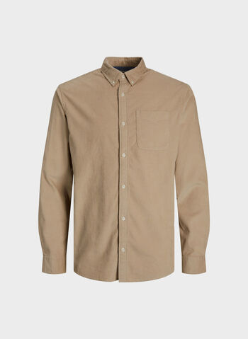 CAMICIA CLASSIC CORD, CROCKERY SABBIA, small