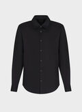 CAMICIA ICON POPELINE, UC001 BLK, thumb