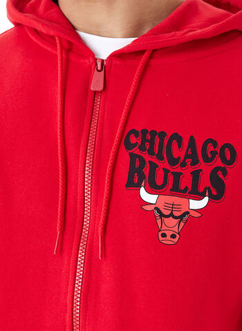 FELPA CHICAGO BULLS NBA, RED, small