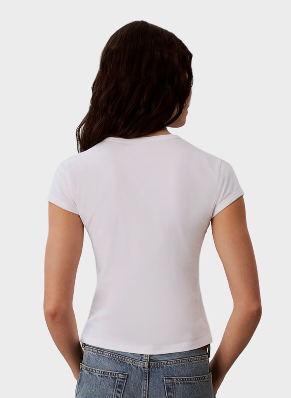T-SHIRT HEART, YAF WHT, medium