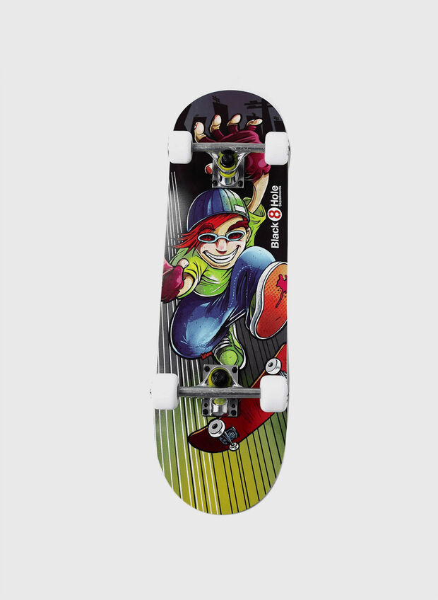 SKATEBOARD BLACK&HOLE JUNIOR, NG, large