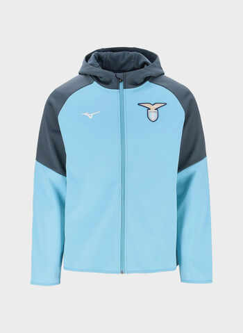 TUTA FULL ZIP SS LAZIO RETRO PRESENTATION FZ 2025/26  RAGAZZO, 19 RETROBLUE, small