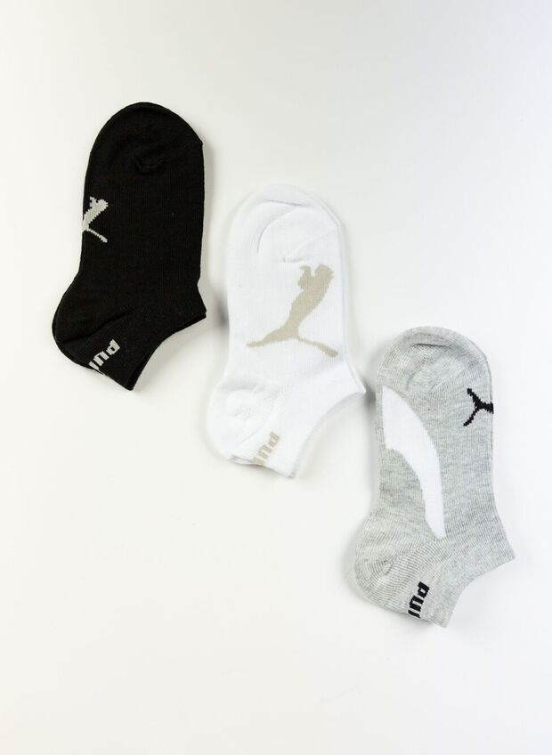 CALZA SNEAKERS 3PP JUNIOR, 002 WHTGREYBLK, large