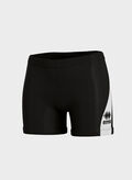 SHORTS VOLLEY DONNA, 0250 BLKWHT, thumb