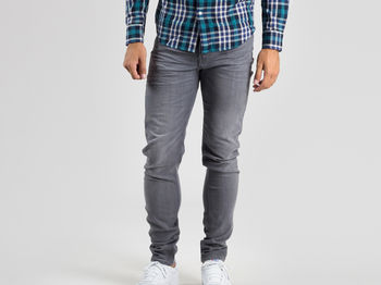 JEANS ARVIN REGULAR , YBCQ GREY, small