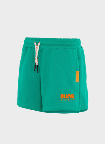 SHORTS BASIC CON LOGO, MINT, small