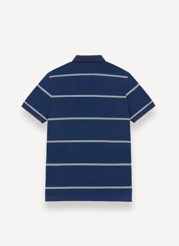POLO IN PIQU&Eacute; A RIGHE, , small