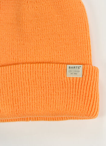 CAPPELLO IN MAGLIA KINABALU CON RISVOLTO UNISEX, 011V APRICOT, small