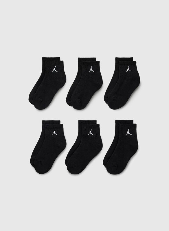 CALZA 6 PAIA ANKLE ESS, 023 BLK, medium