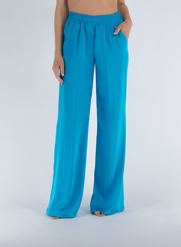 PANTALONE ELASTICO VTA, MYKONOS TURCHESE, large