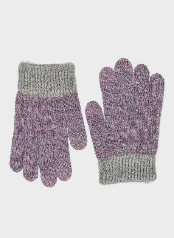 GUANTI JASMINE TOUCH RAGAZZA, 028 GRAPES, medium