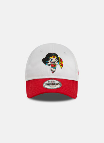 CAPPELLO WONDER WOMAN 9FORTY LEAGUE BAMBINA, WHTRED, small