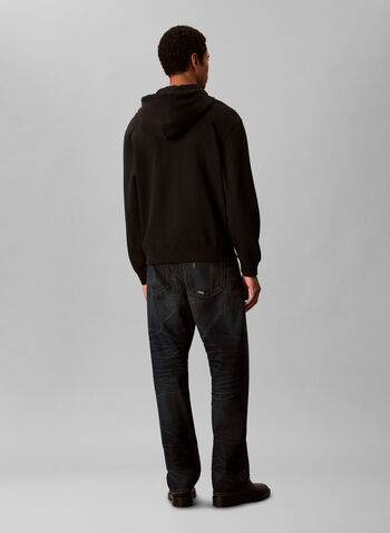 FELPA FULL ZIP CON MICRO LOGO, , small