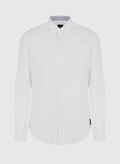 CAMICIA OXFORD, 0130 WHT, thumb