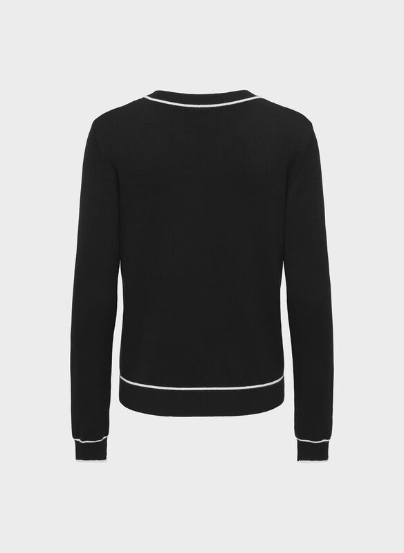 MAGLIONE ONLANDREA, BLACK, medium