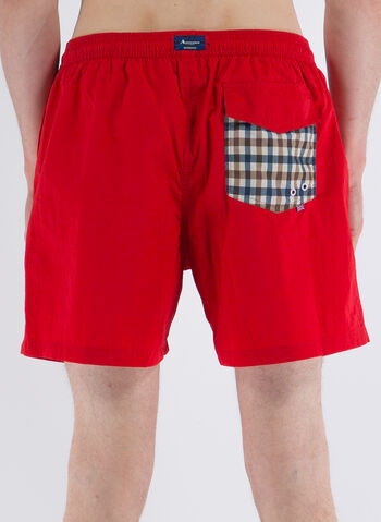 COSTUME BOXER POCKET CHECK, 13 RED, small