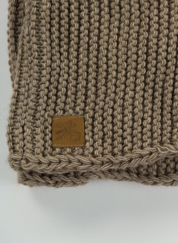 SCIARPA MAGLIA, CAPPUCCINO, small
