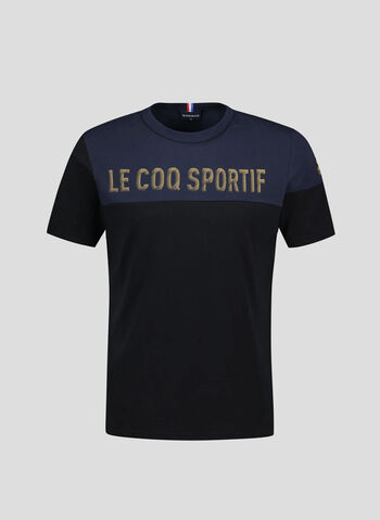 T-SHIRT NOEL LOGO, NVYBLK, small