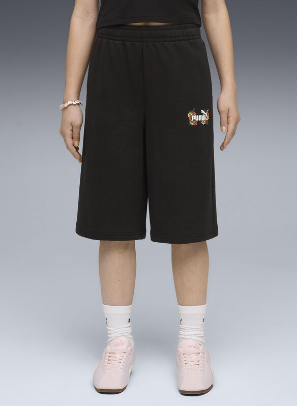 BERMUDA MID90 RAGAZZA, 01 BLK, medium