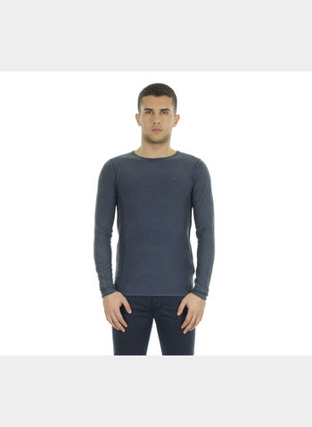 MAGLIONE COTONE GIRO LIGHT , , small