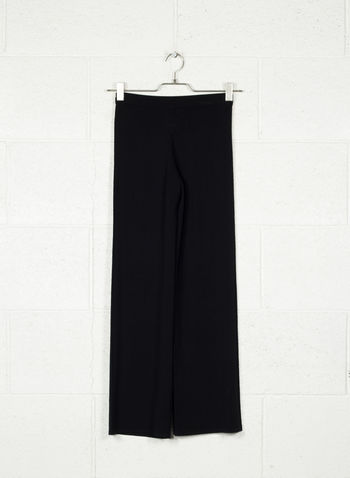 PANTALONE PALAZZO VISCOSA, 99BLK, small