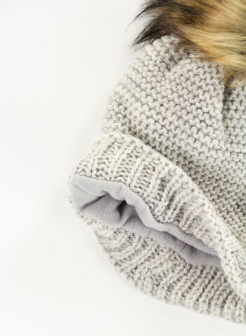 CAPPELLO PONPON PELO, OFFWHITE, small