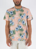 T-SHIRT VENICE ALL OVER, CORAL PINK, thumb