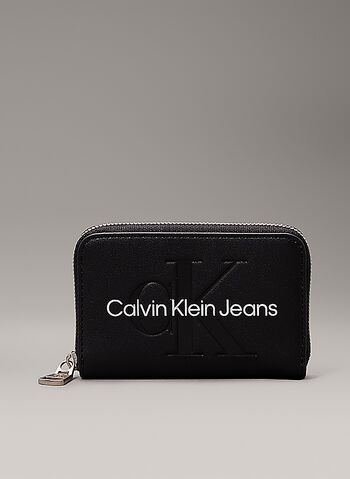 PORTAFOGLIO MINI ZIP AROUND, BEH BLK, small