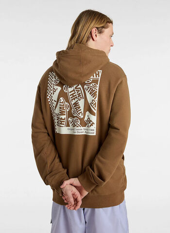 FELPA CON CAPPUCCIO VD BOX, COFFE, small