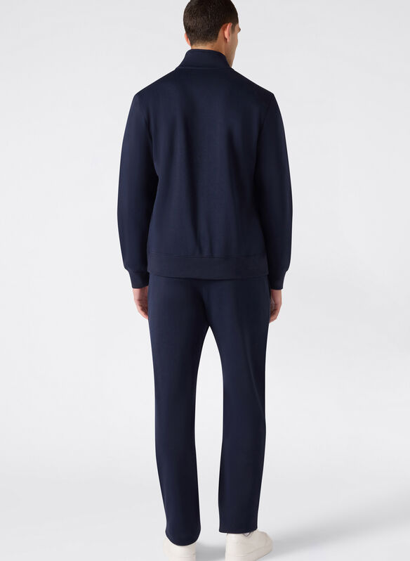 TUTA FULL ZIP MICRO LOGO, BS501 NVY, medium