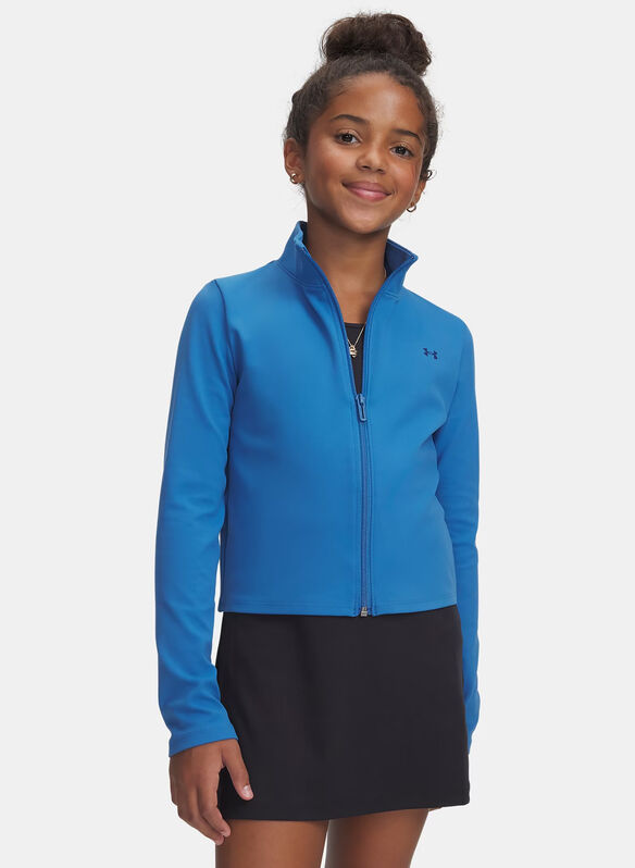 FELPA MOTION FULL ZIP RAGAZZA, 0430 INK, medium
