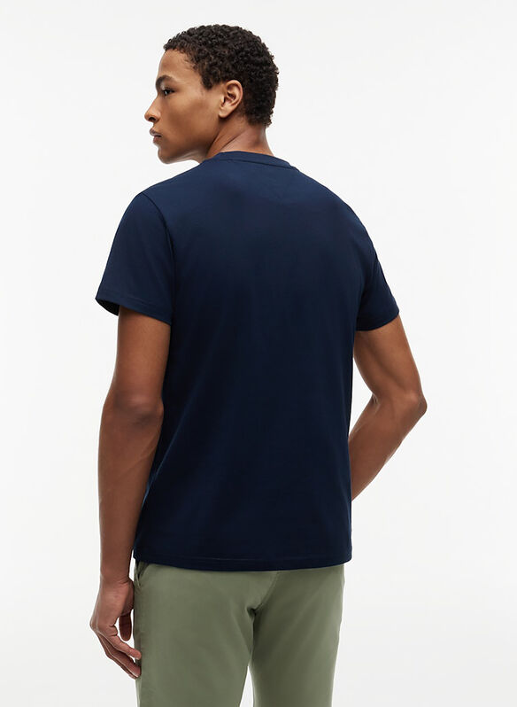 T-SHIRT TJM GRAPHIC LOGO, C1G NVY, medium