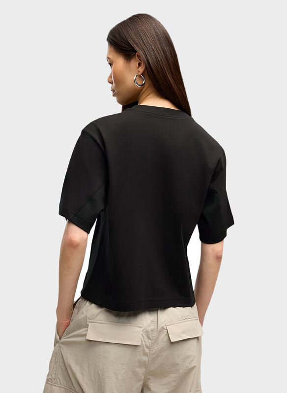 T-SHIRT HER, 01 BLK, medium