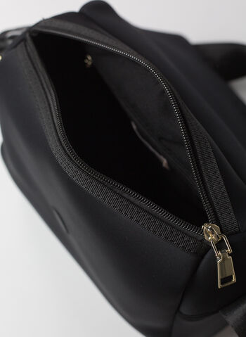 BORSA TRACOLLA PATTINA NEOPRENE, 22222 BLK, small
