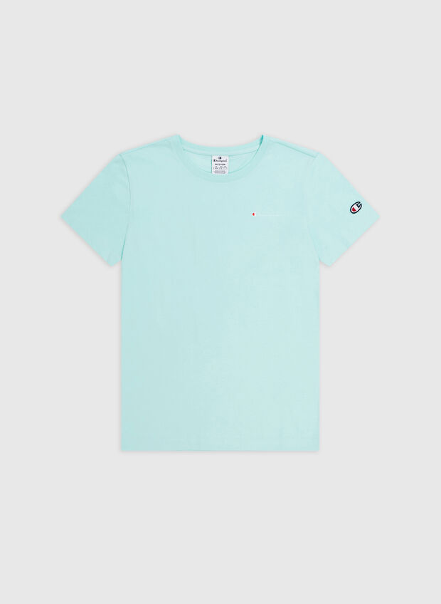T-SHIRT ICONS MICRO LOGO, GS009 ACQUA, large