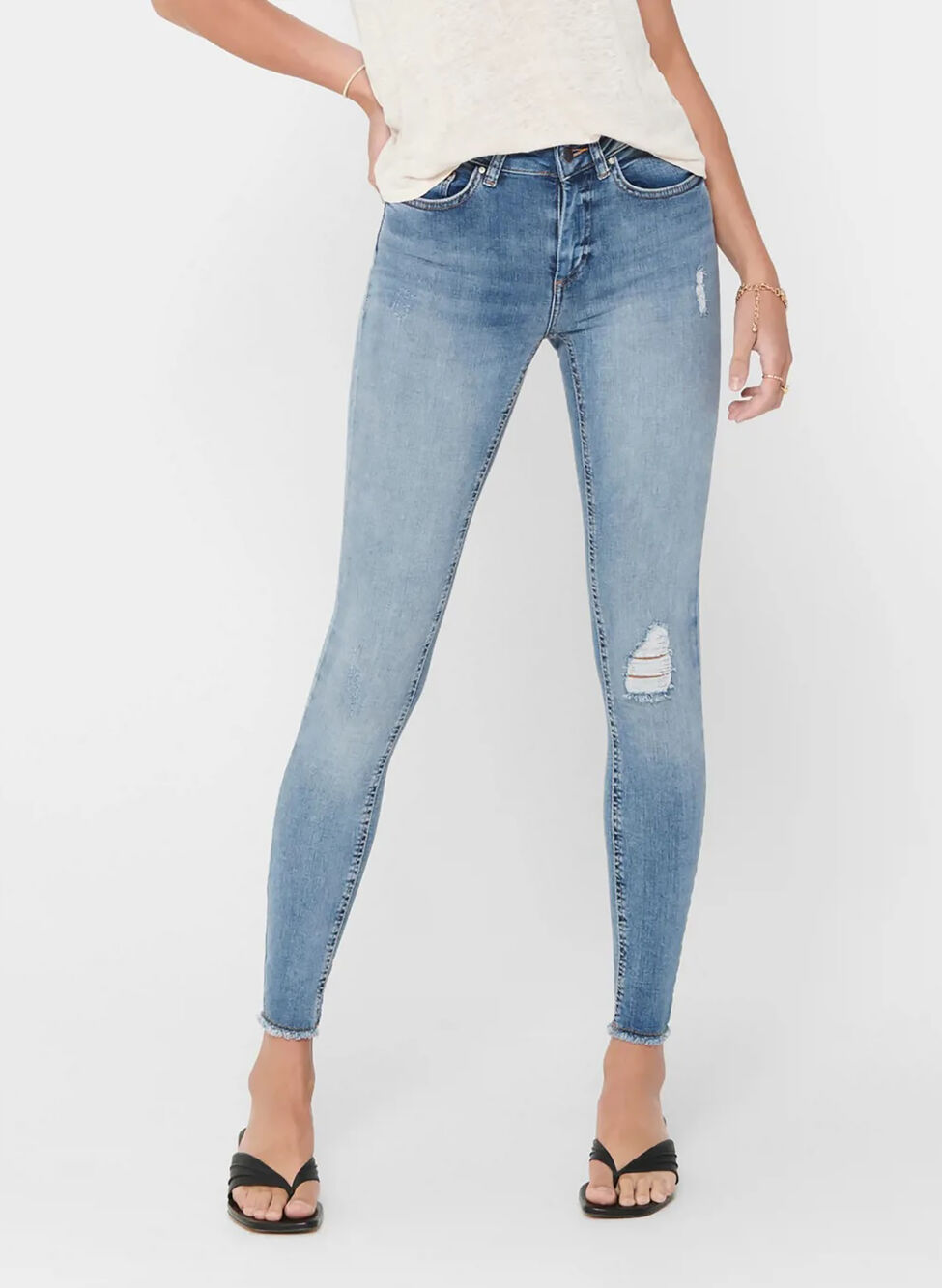 ONLY JEANS SKINNY BLUSH