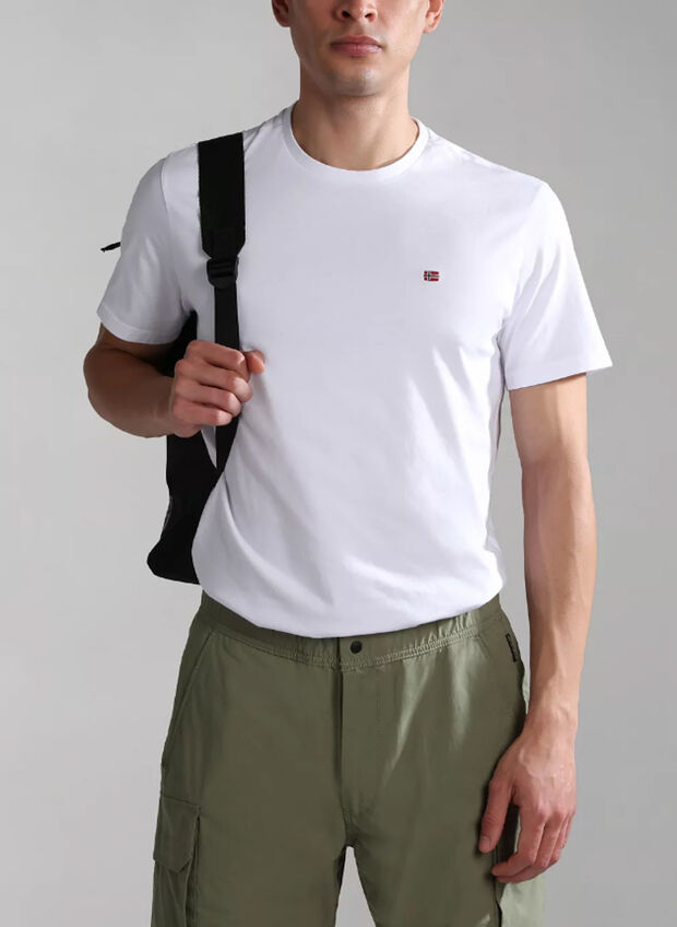 T-SHIRT SALIS, 002 WHT, large