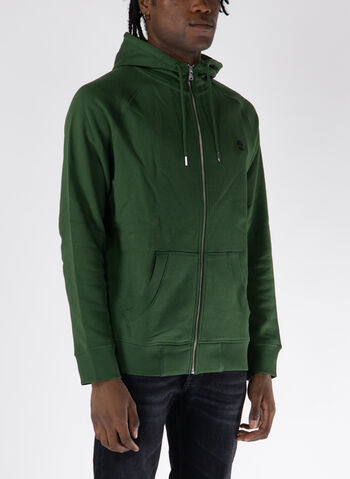 FELPA FULL ZIP MICRO LOGO, EIN FOREST, small