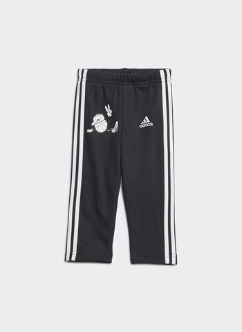 TUTA FELPATA CON CAPPUCCIO BIMBO, GREY, small