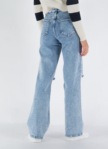 JEANS JUICY LIFE WIDE HIGH WAISTED, LIGHT BLUE DENIM, small
