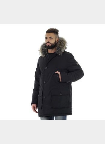 GIACCONE DUSTIN UOMO, 01303BLK, small