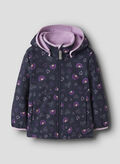 GIUBBOTTO SOFTSHELL CUORICINI BAMBINA, NAVY BLAZER, thumb
