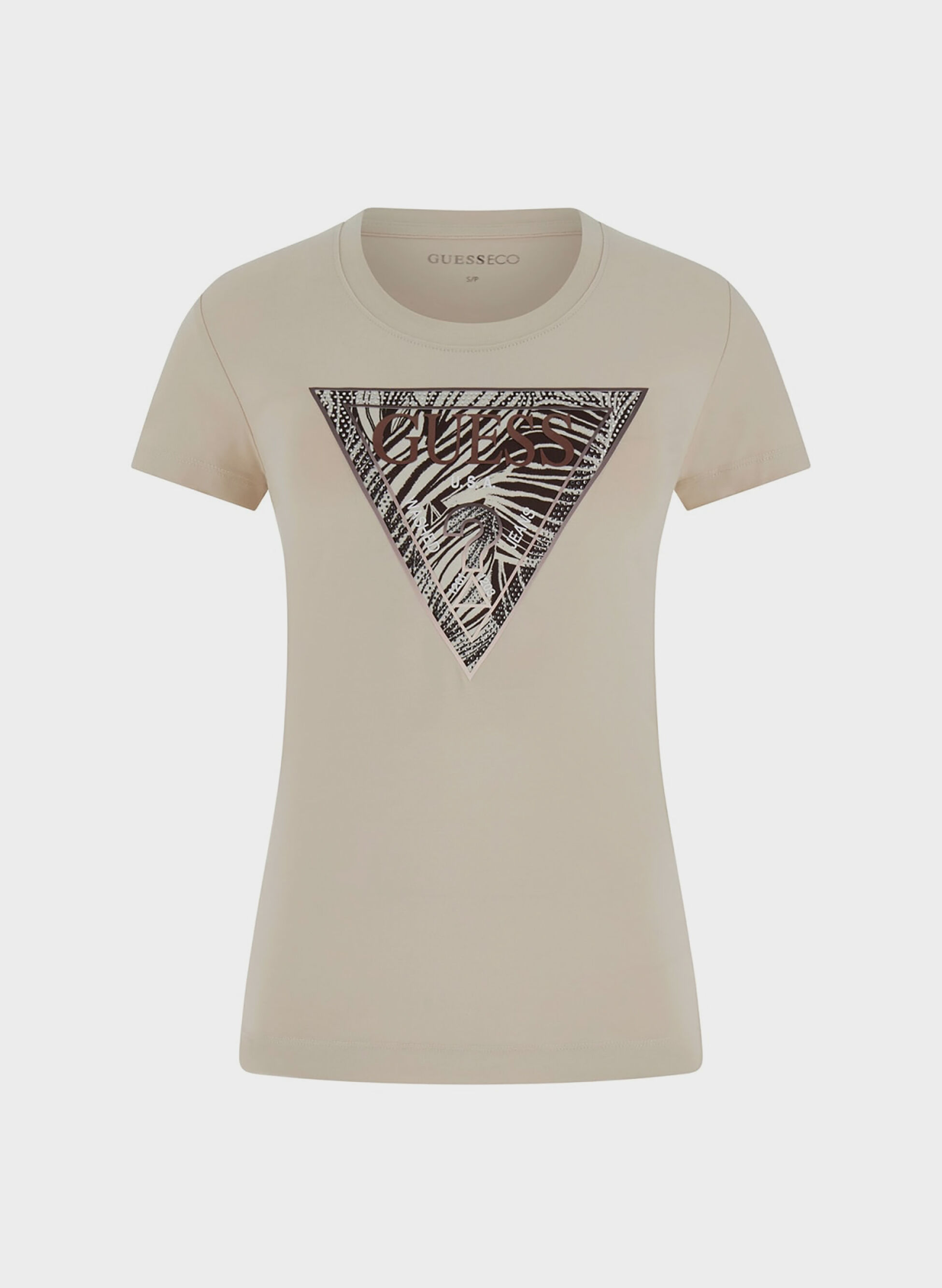 T-Shirt Con Logo Triangolo