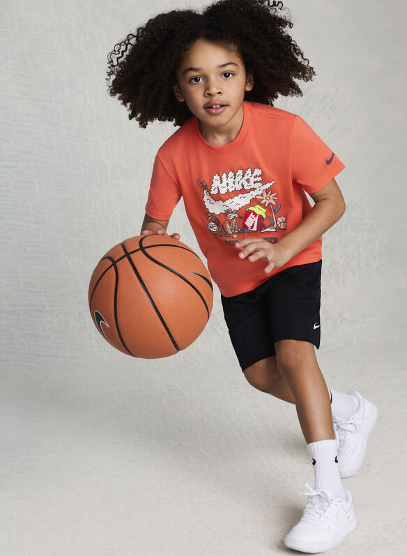 T-SHIRT GRAPHIC BAMBINO, N33 ORANGE, medium